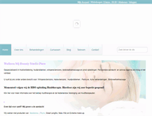 Tablet Screenshot of beautystudio-pure.nl